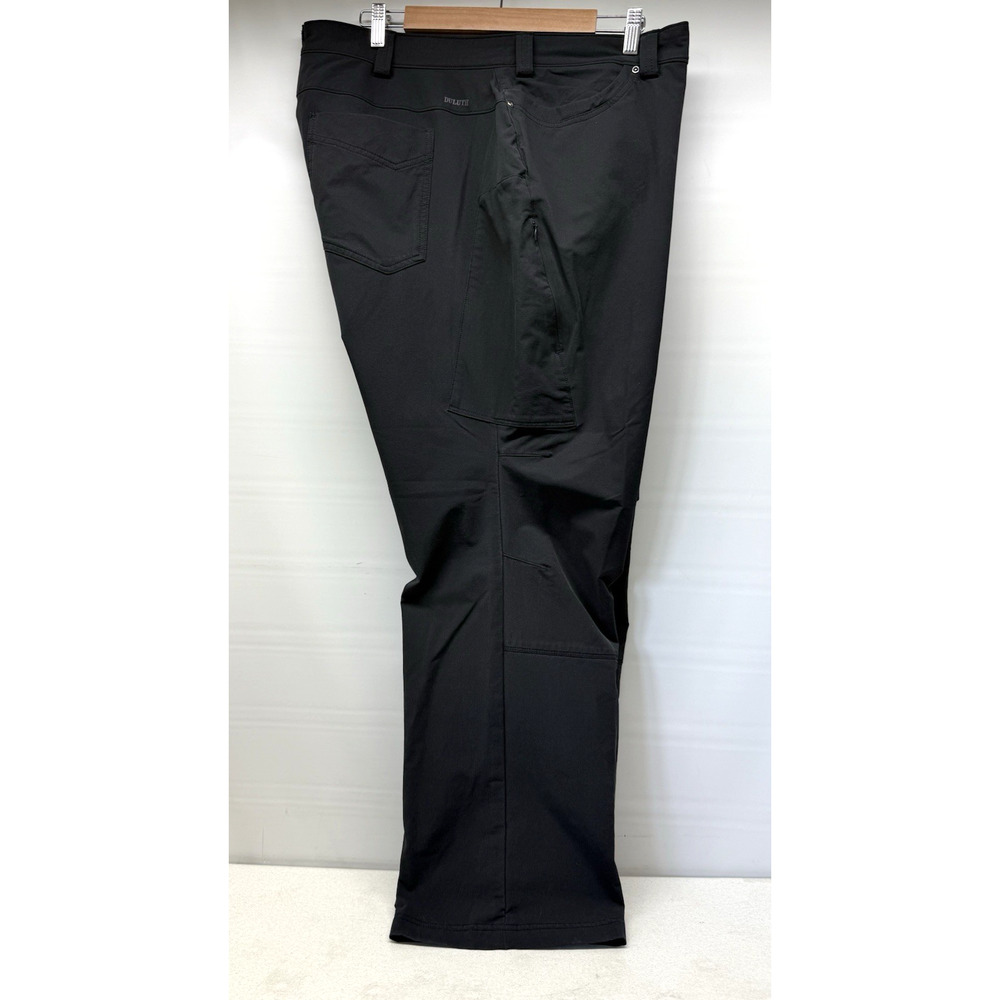 Duluth Trading Co Dry on the Fly Black Cargo Hiking Pants Women's 22W x 31 - Picture 3 of 5